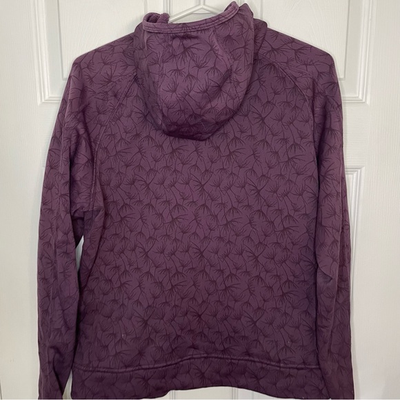 MEC burgundy light weight fleece hoody size Large - Picture 5 of 8